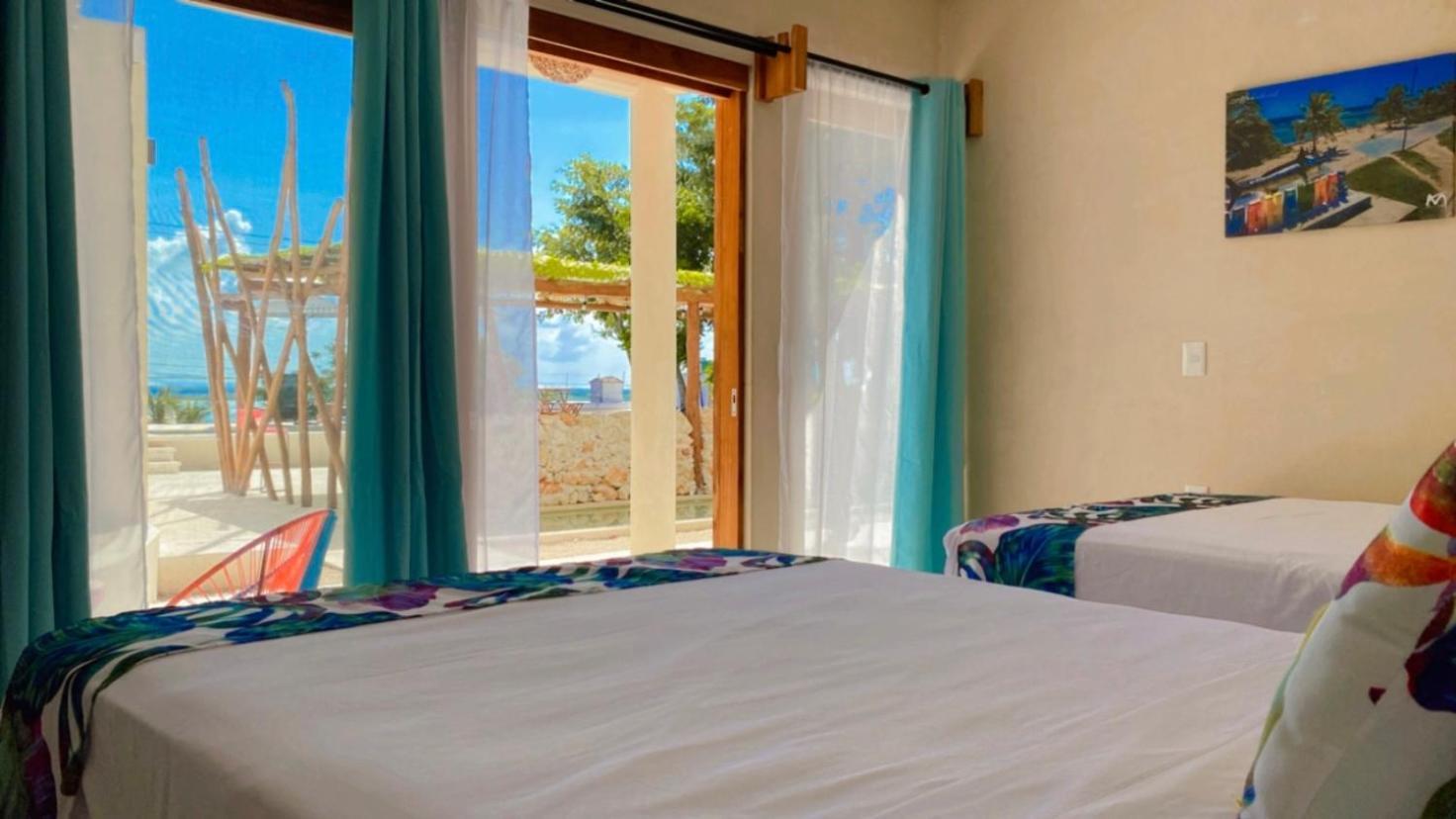 Hotel & Eco Cabanas Azul Maria Бакалар Екстер'єр фото