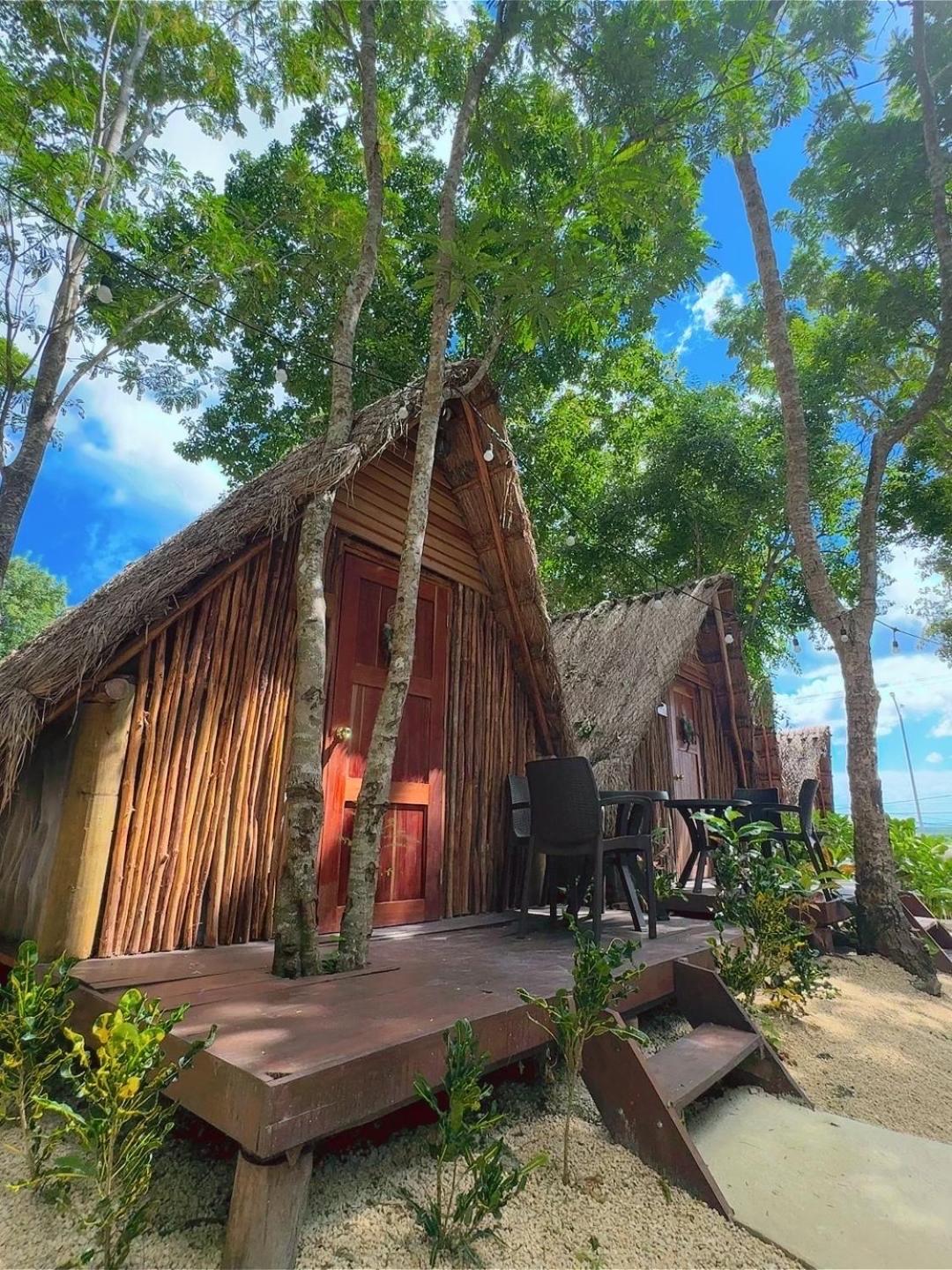 Hotel & Eco Cabanas Azul Maria Бакалар Екстер'єр фото