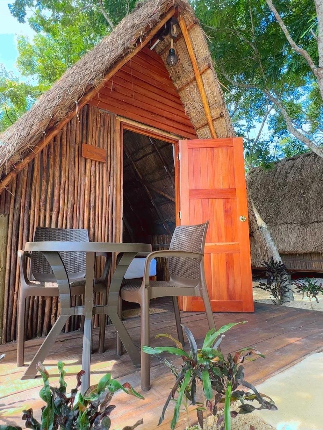 Hotel & Eco Cabanas Azul Maria Бакалар Екстер'єр фото
